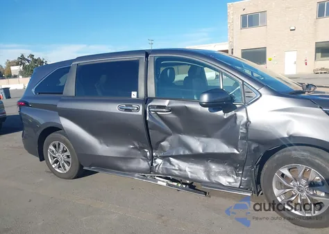 2025 Toyota Sienna Xle from USA, damaged, VIN 5TDYSKFCXSS164057